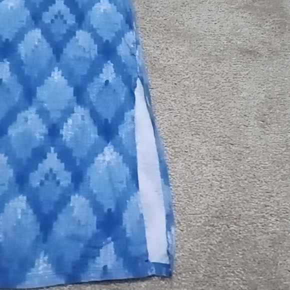 Blue spageti strap sun dress - Picture 2 of 4